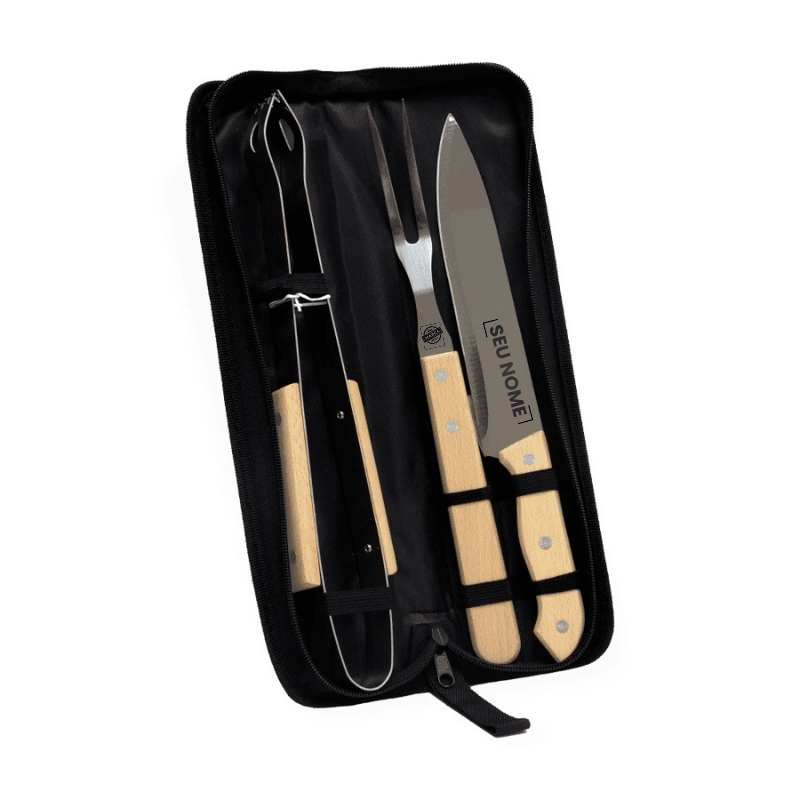 Kit Churrasco 3 Peças