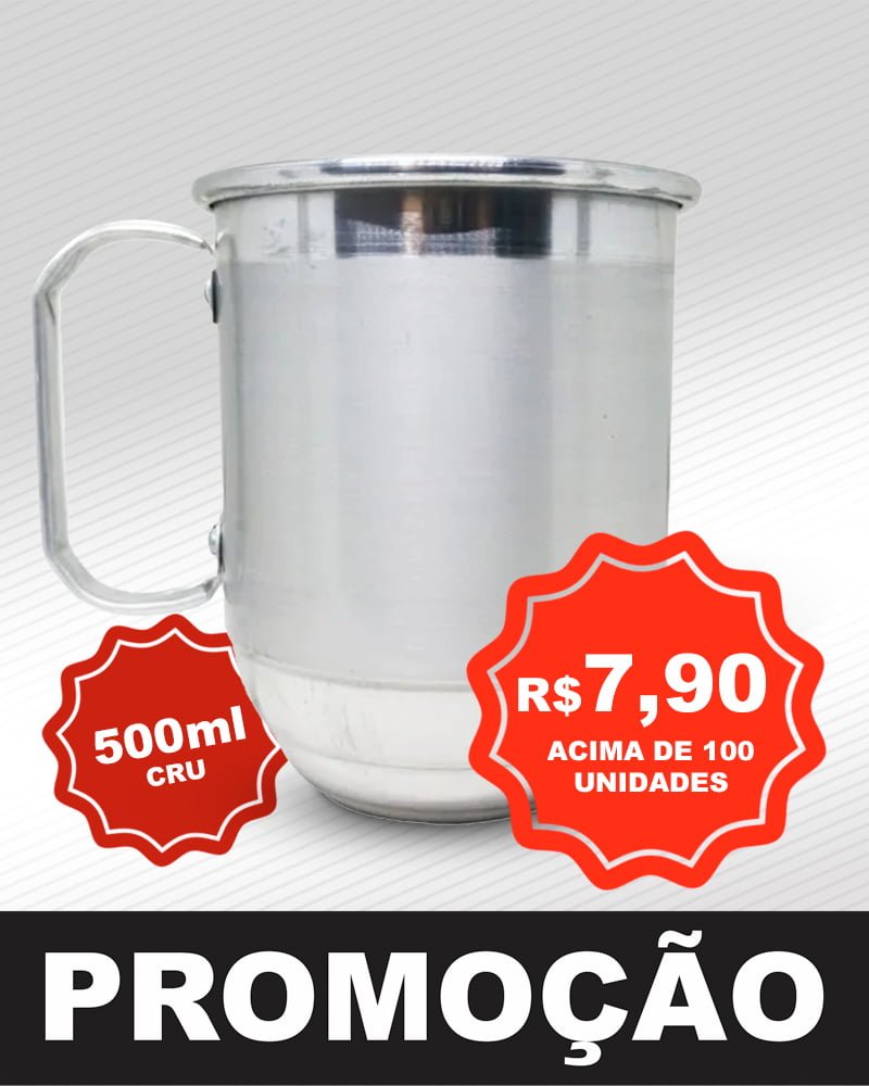 Caneca de Alumínio